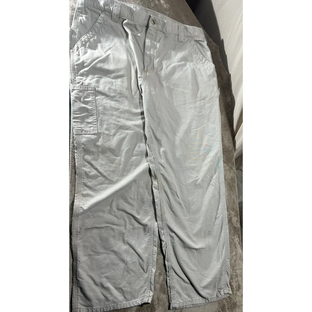 Carhartt B151 TAN Original Dungaree Fit Work Pants Carpenter Mens Size 40x30